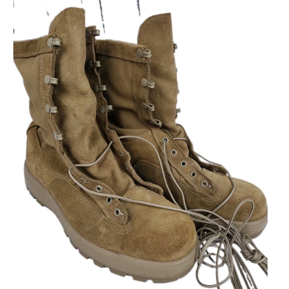 McRae Army Military Coyote Suede Gore-Tex Soft Toe Mens Boots Size 12 NEW